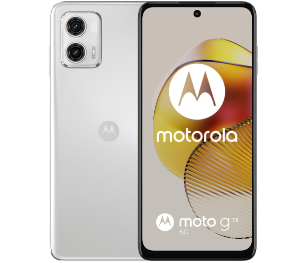 Motorola moto g73 5G 8/256GB Lucent White 120Hz - 1111279 - zdjęcie